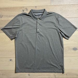 Greg Norman Gray Polo Shirt